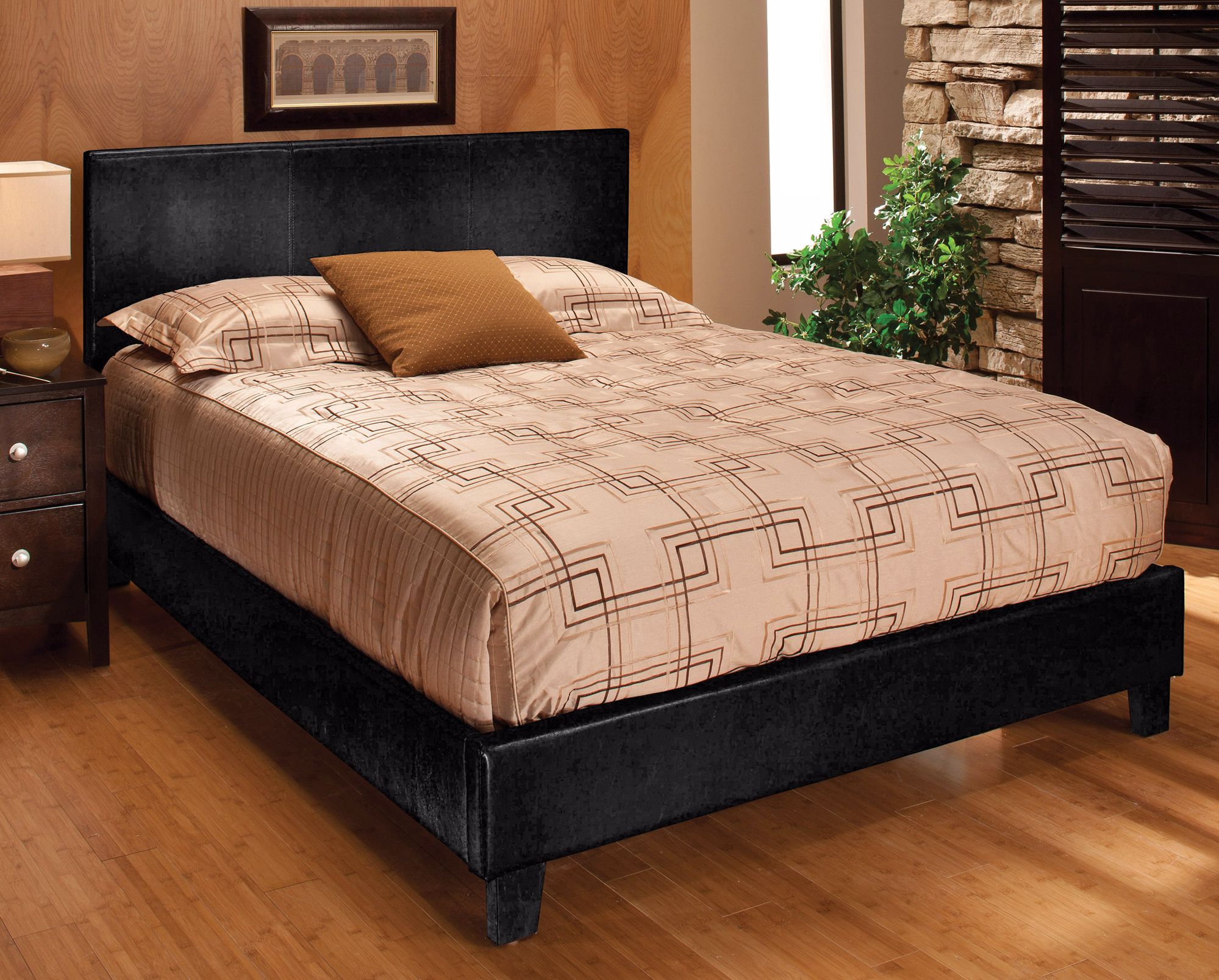 Hillsdale Harbortown Black Bed