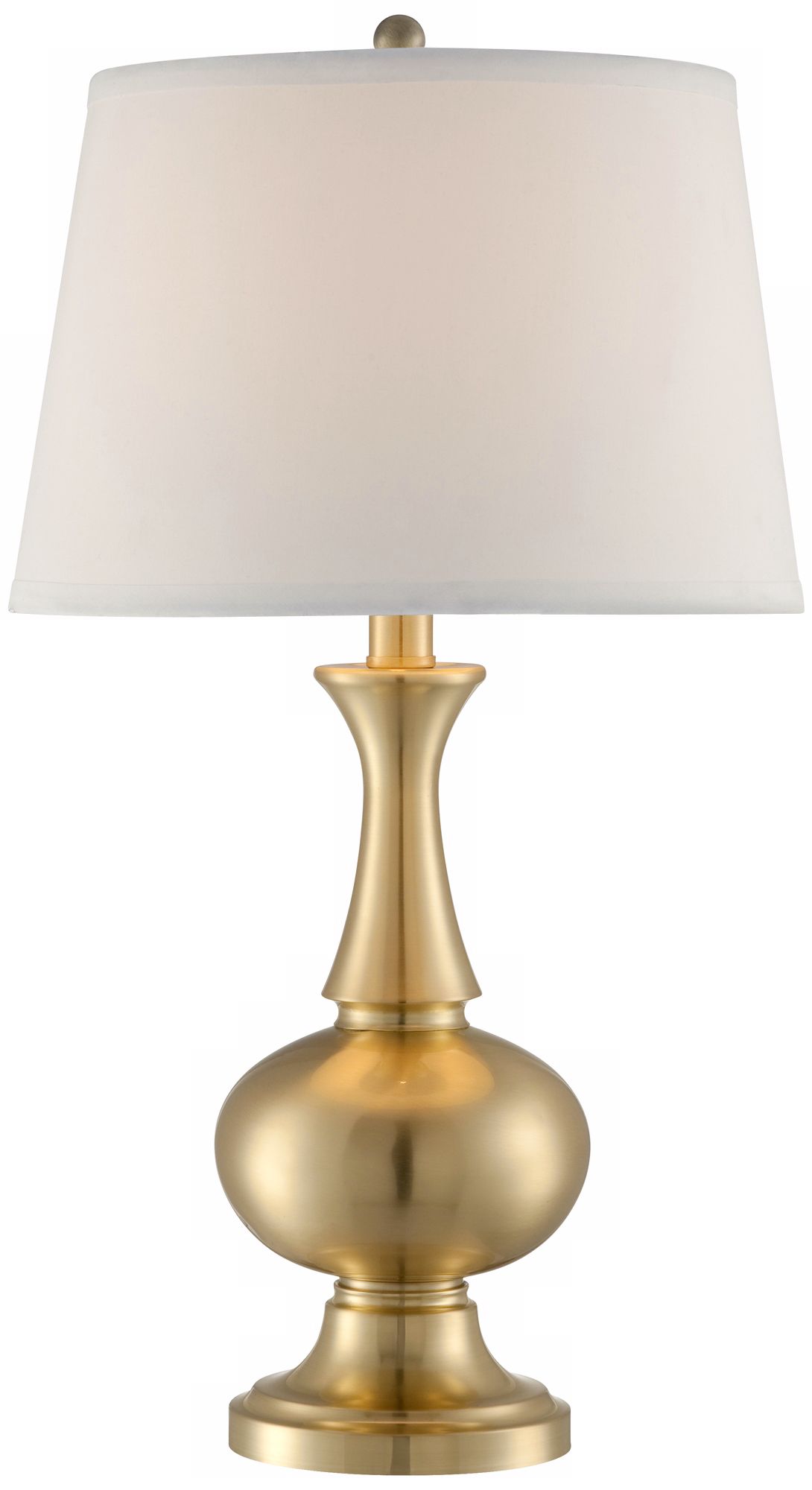 Brass Finish Genie Bottle Table Lamp
