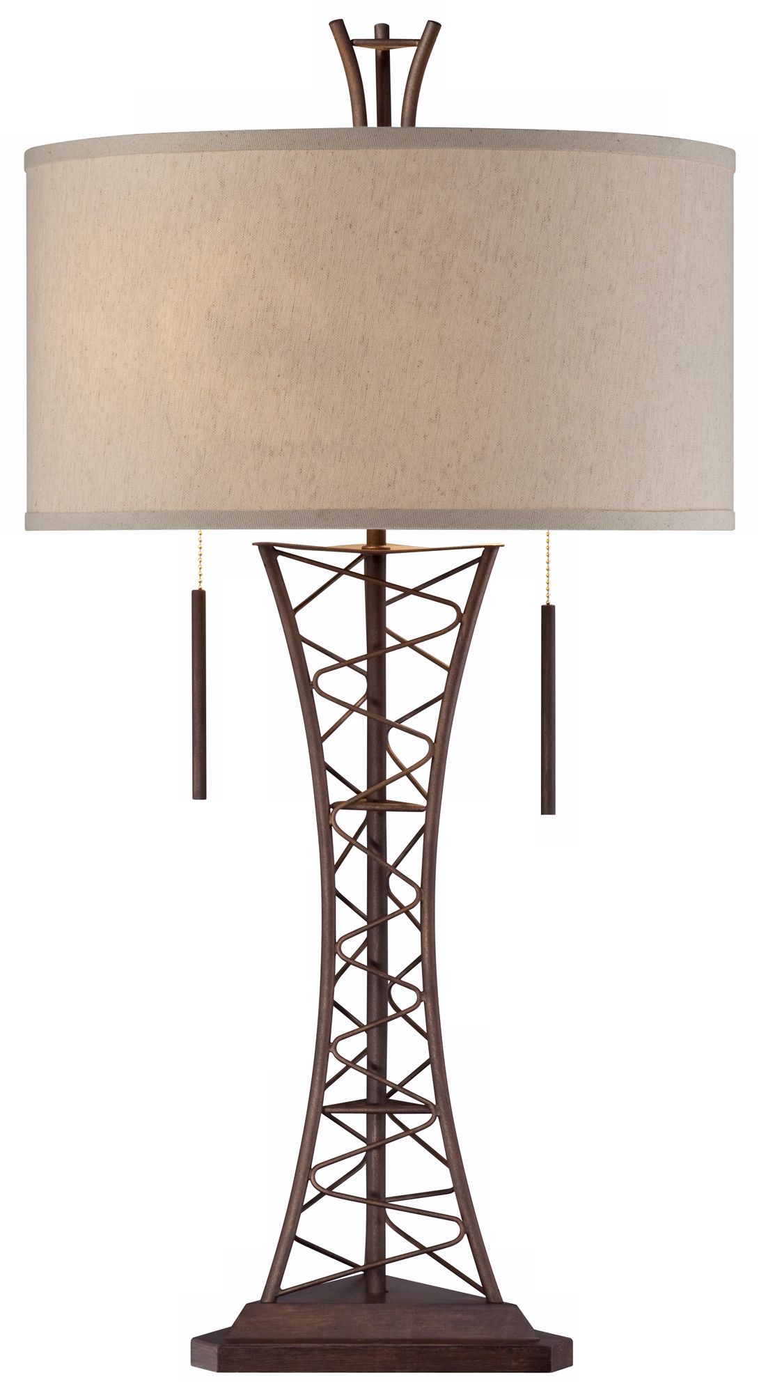 Industrial Lattice Truss Table Lamp