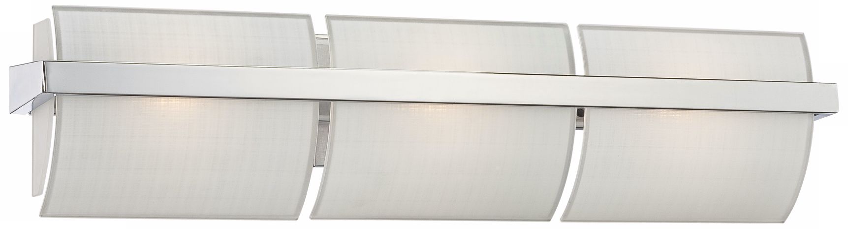 George Kovacs Light Curve 26 1/2" Wide Bath Wall Light
