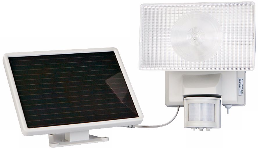 Solar Powered Motion Activated Halogen Security Floodlight