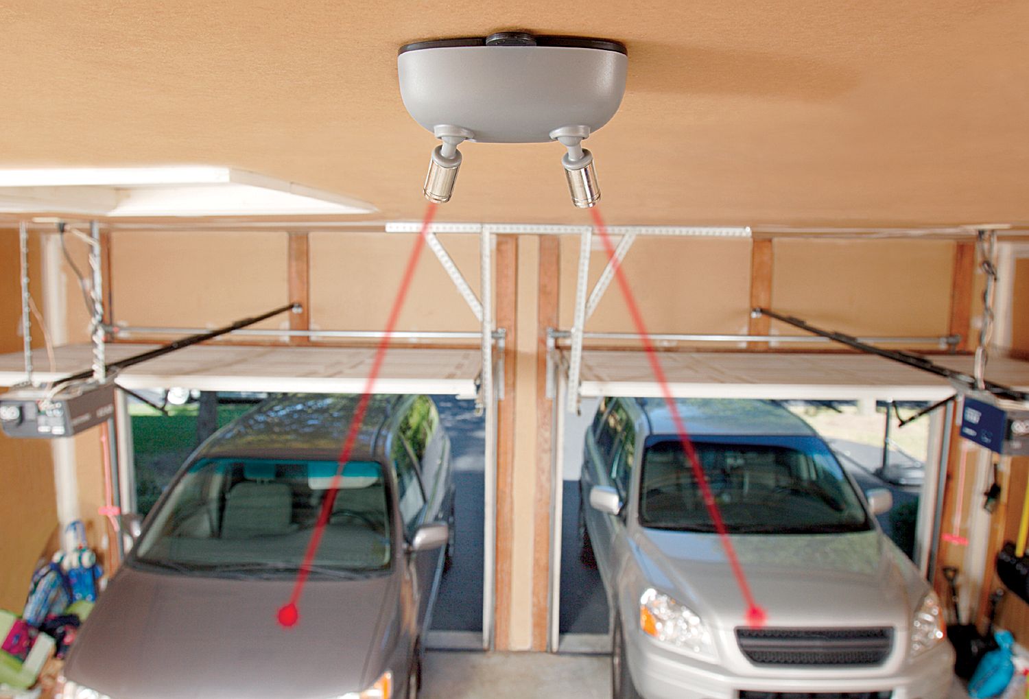 Park Right Dual Garage Laser Park T4501