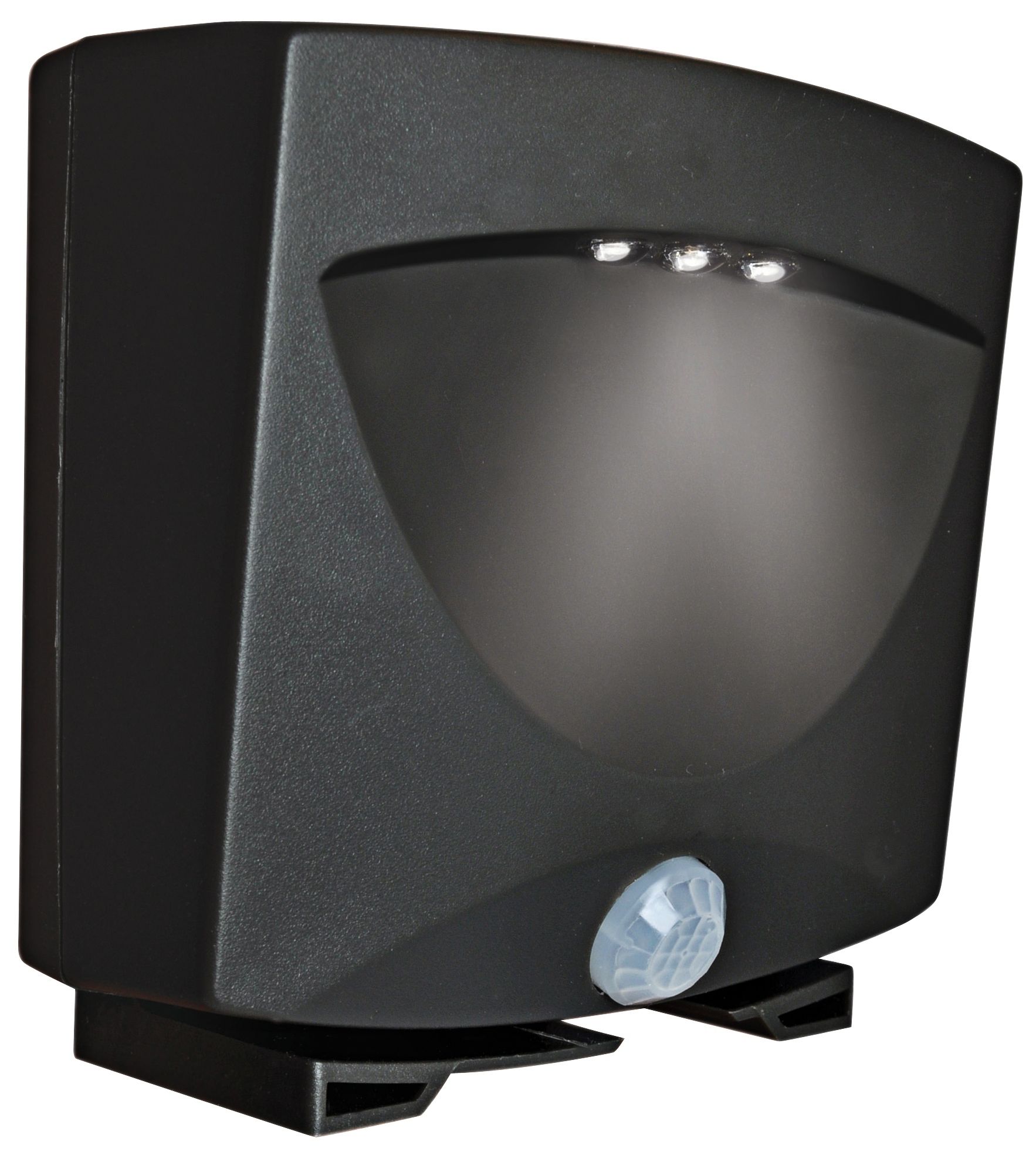 Bronze Battery Powered 3-Light LED Outdoor Night Light