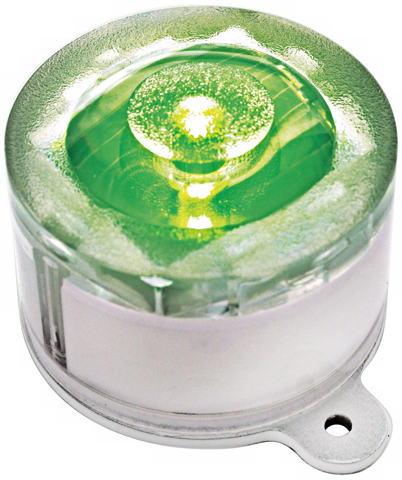 Set of 2 Green LED Solar-Powered Marker Lights