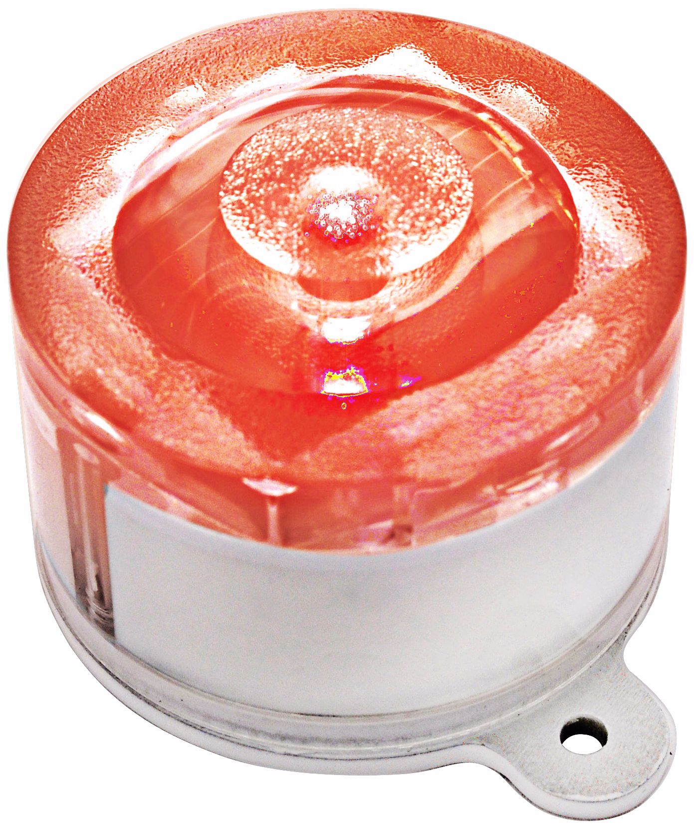 Set of 2 Red LED Solar-Powered Marker Lights