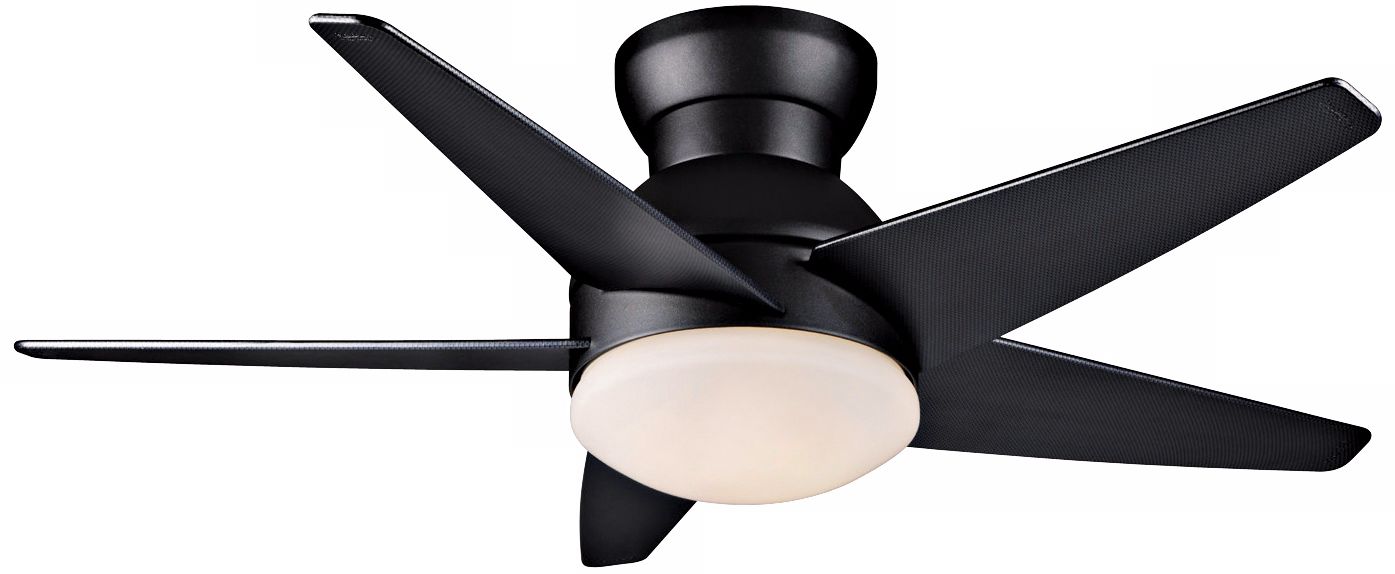 44" Casablanca Isotope Iron Ore Hugger Ceiling Fan