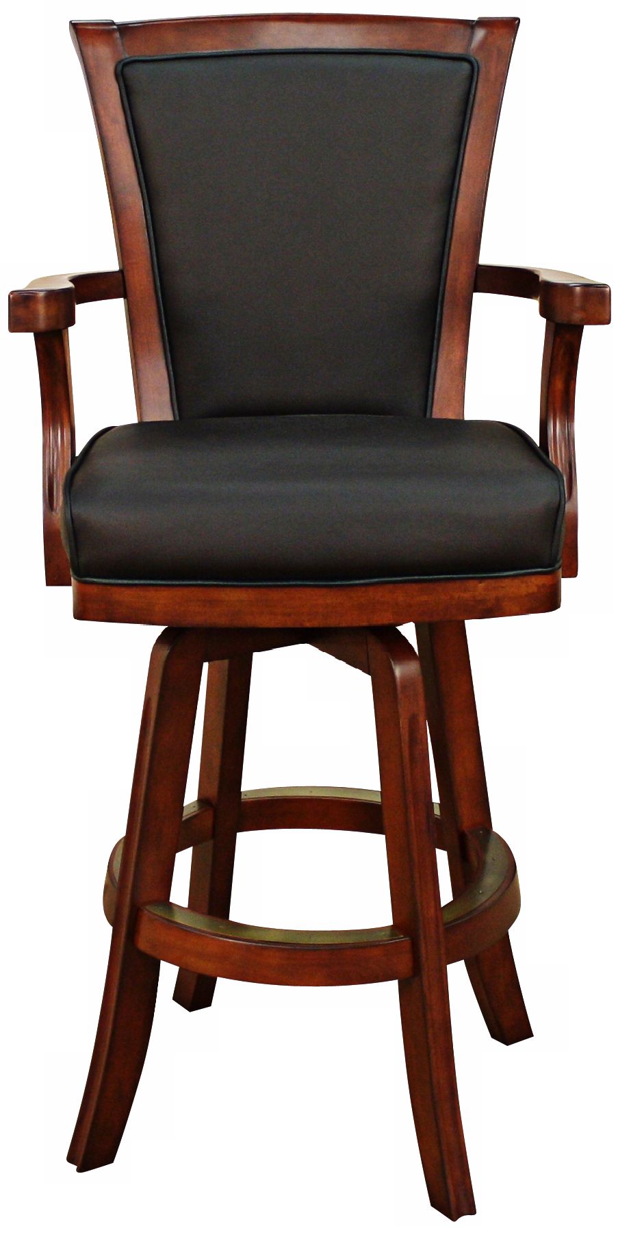 American Heritage Auburn Brandy 30" High Swivel Bar Stool