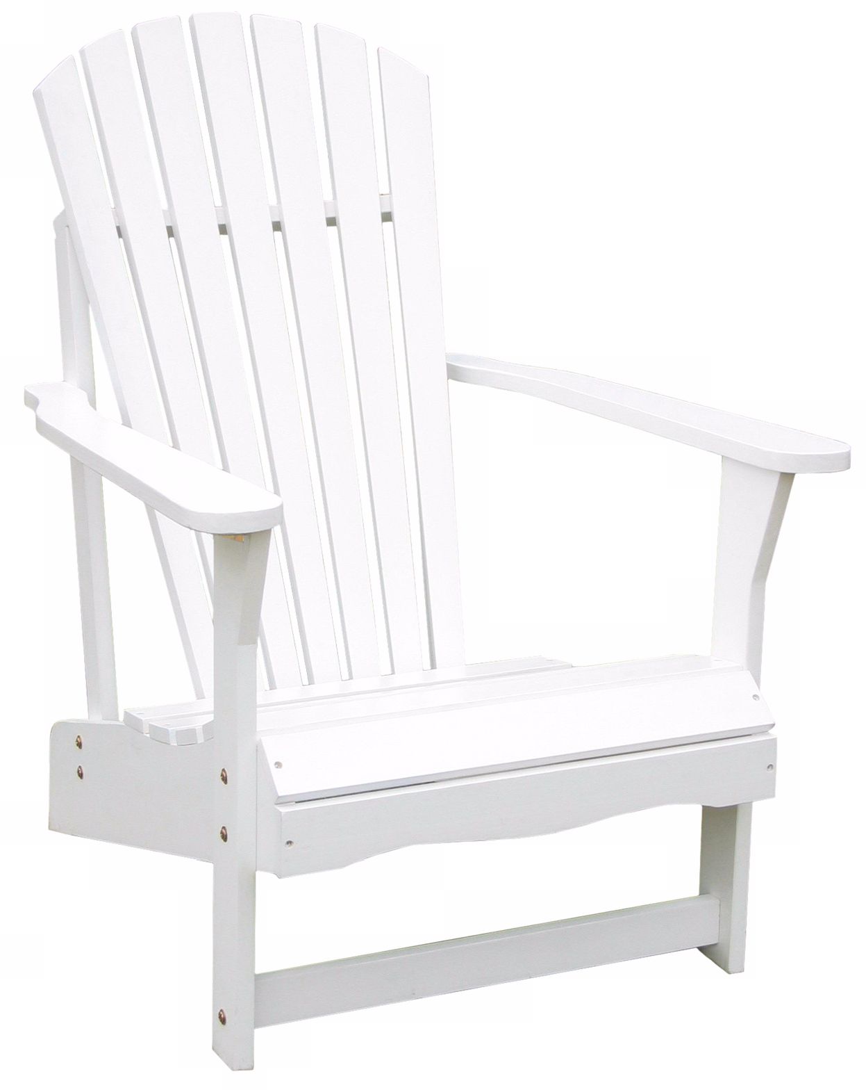 White Poplar Wood Adirondack Chair