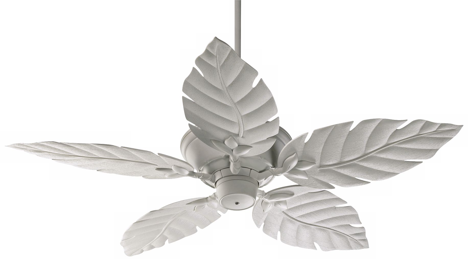 52" Quorum Monaco Studio White Patio Ceiling Fan