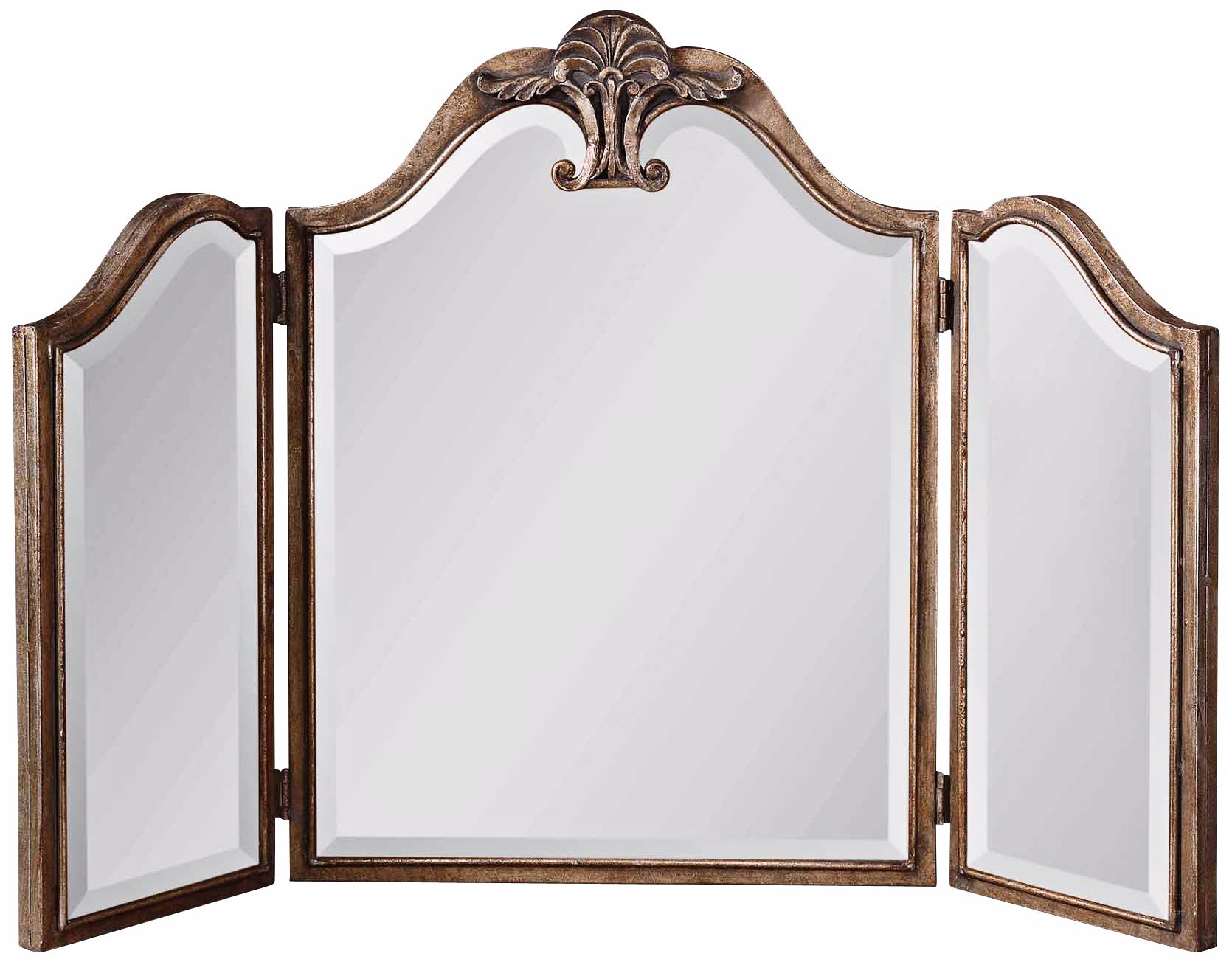 Uttermost Ellington 36 3/4" Wide Hinged Wall Mirror