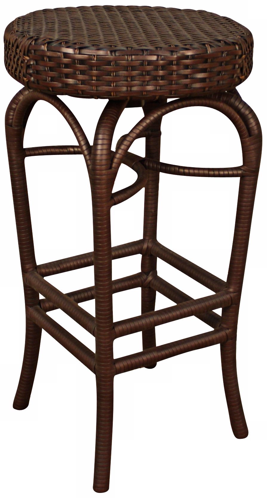 American Heritage Nassau Rattan Weave 24 High Counter Stool T4871
