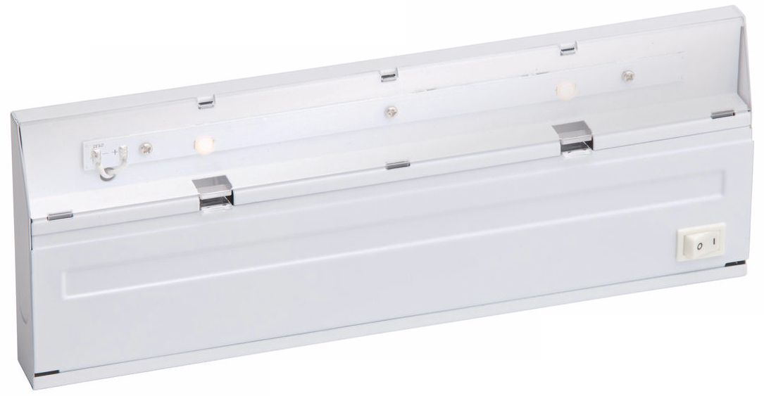 White Direct Wire LED 12" Dimmable Under Cabinet Light