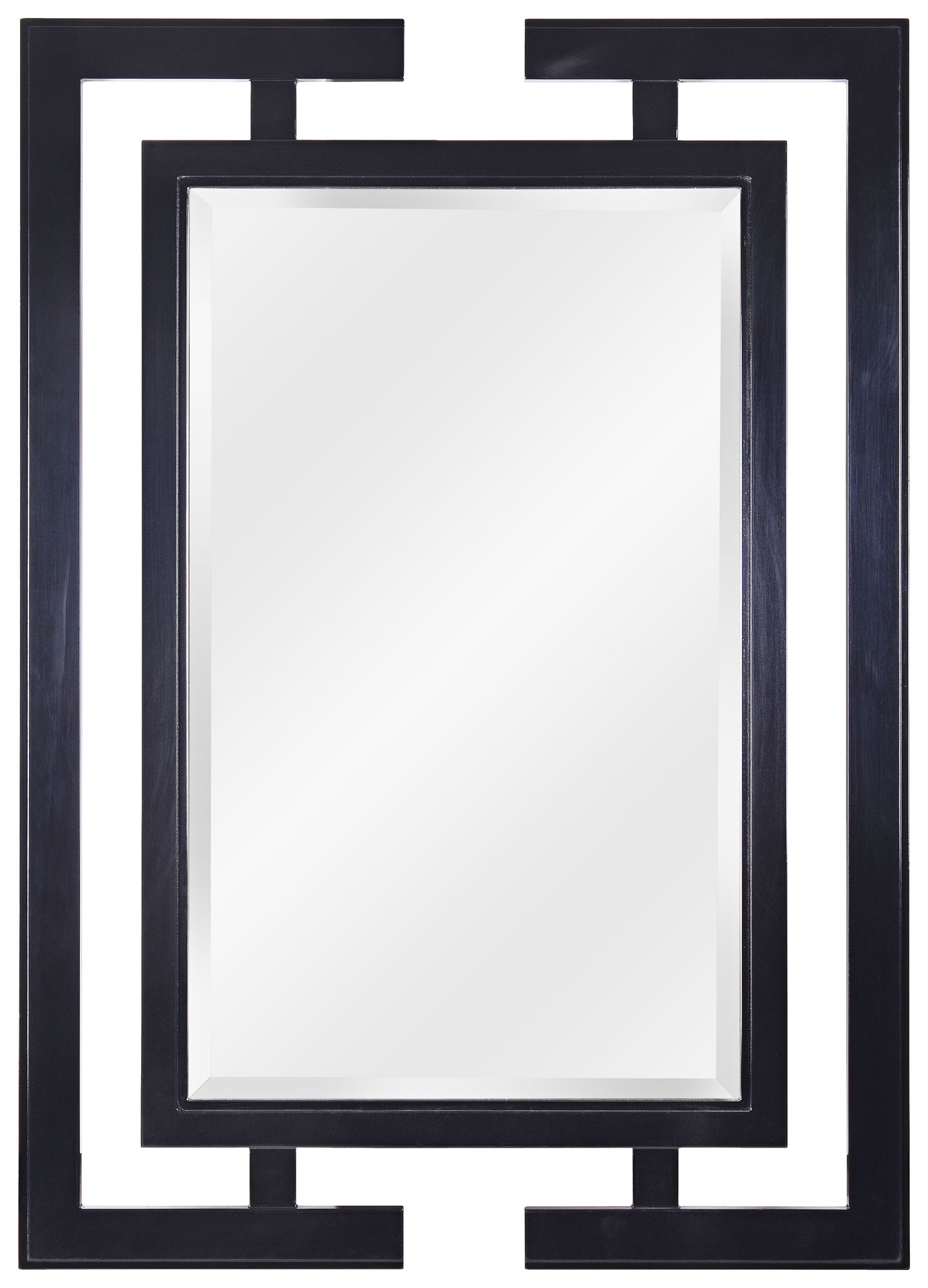 Mikoto Gloss Black  41" High Wall Mirror
