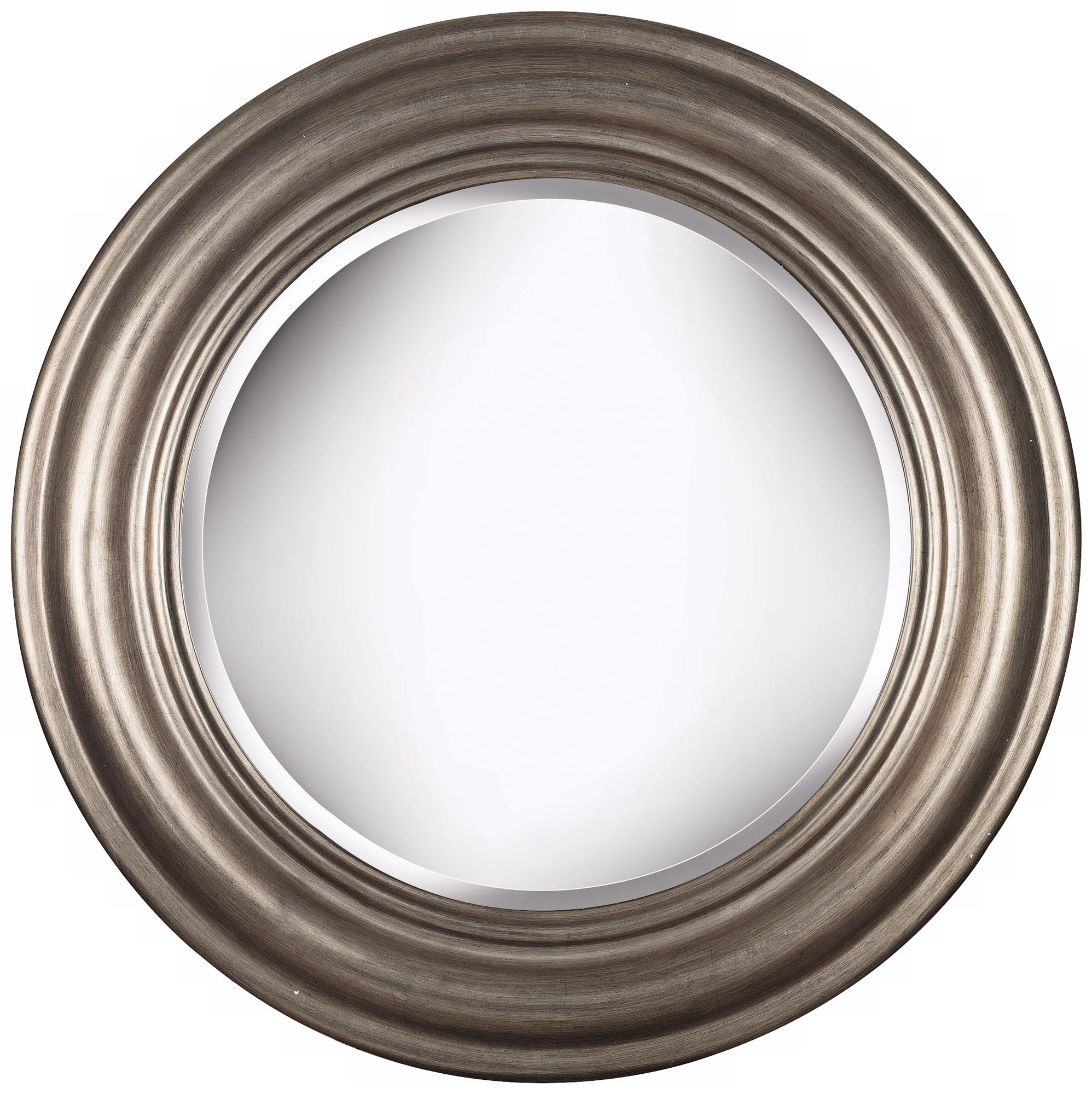 Urban Elegance Antique Silver 32" High Wall Mirror