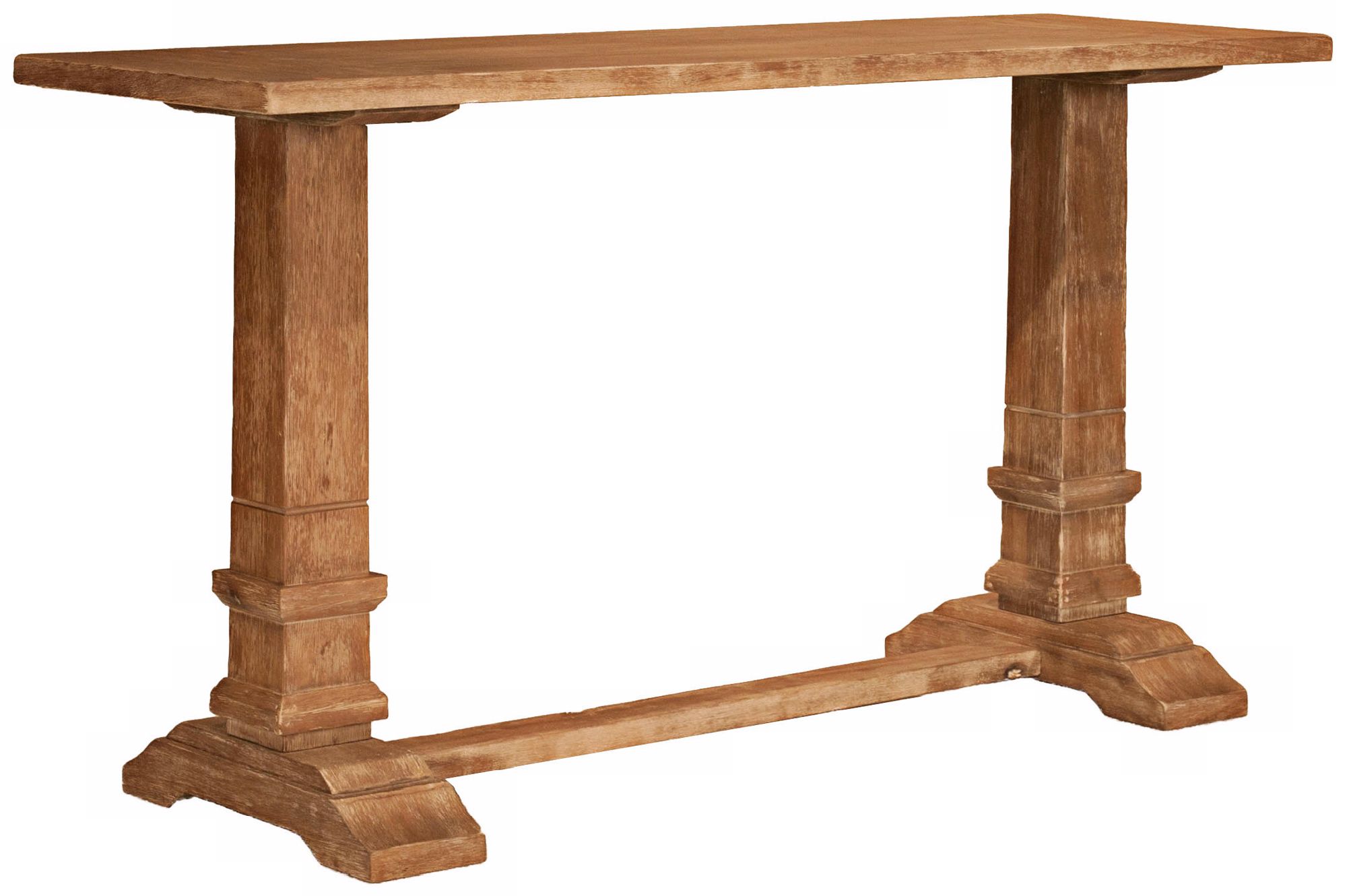 Hudson Stone Wash Finish 55" Wide Console Table