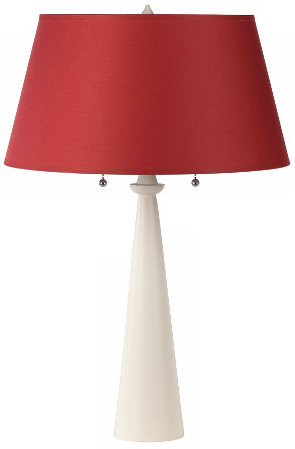 Lights Up! Burnish Chintz Shade Nikki Ivory Table Lamp