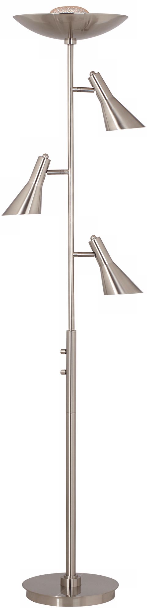 Possini Euro Design 4-in-1 Torchiere Floor Lamp