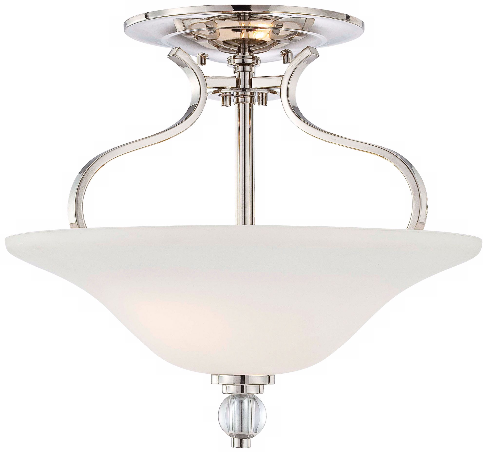 Minka Lavery Grahmton15" Wide Semi Flush Ceiling Light