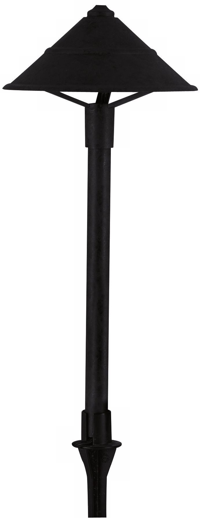 Black Finish LED Spread Path Light