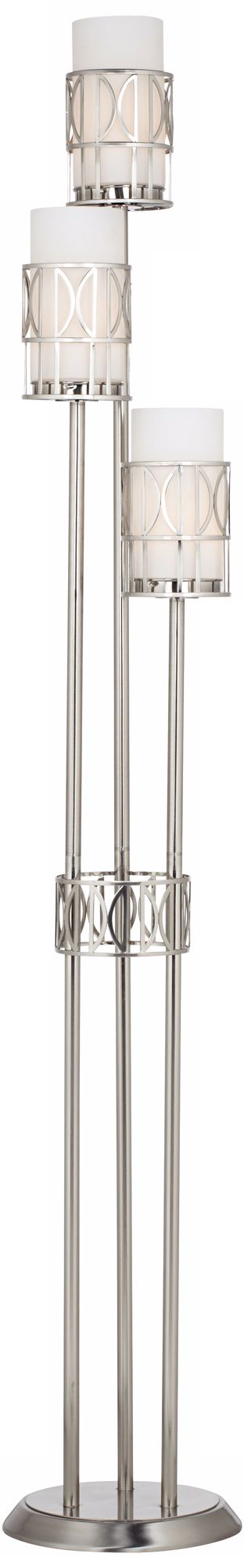 Possini Euro Design Fretwork Light Tree Floor Lamp