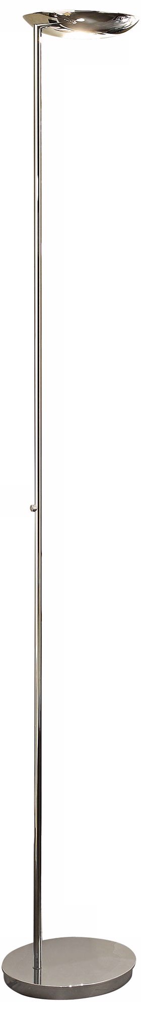 Chrome Raumfluter LED Holtkoetter Torchiere Floor Lamp