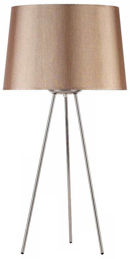 Lights Up! Weegee Croissant Silk Glow 27" High Table Lamp
