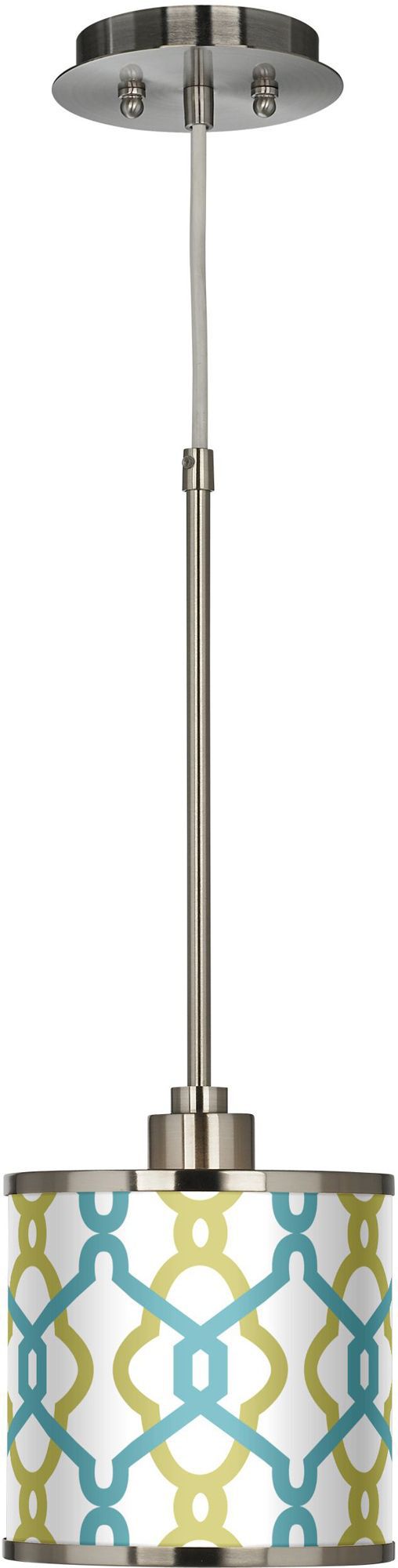 Hyper Links Print Giclee Glow Mini Pendant Light