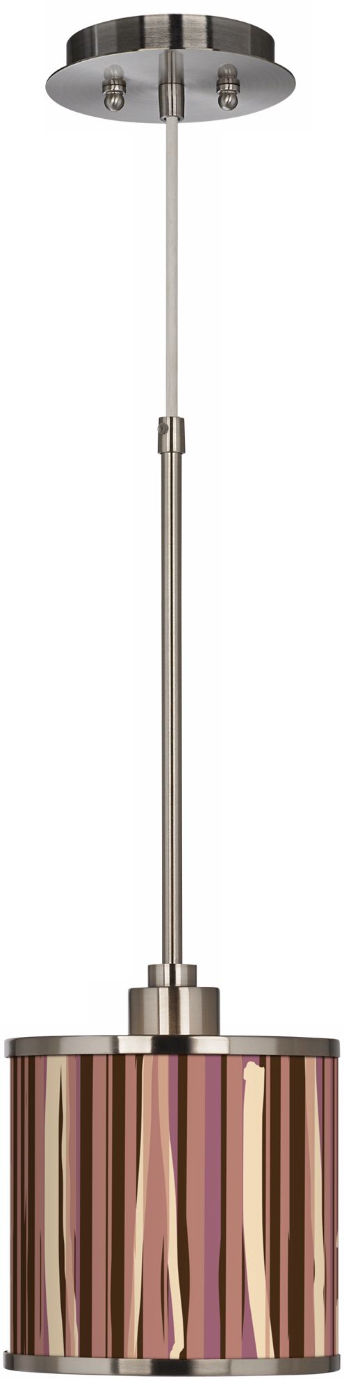 Kalahari Lines Giclee Glow Mini Pendant Light