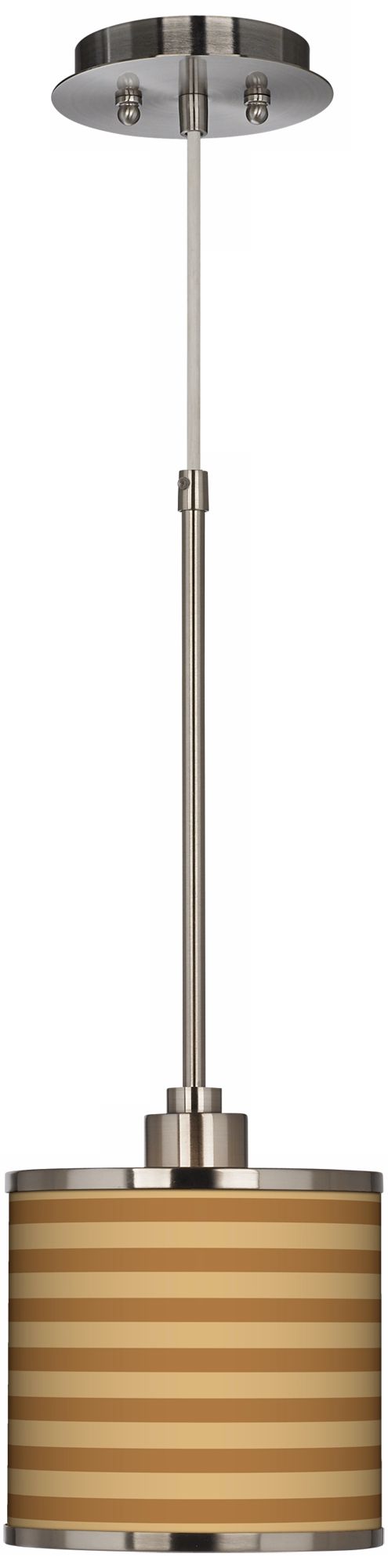 Parallel Lines Giclee Glow Mini Pendant Light