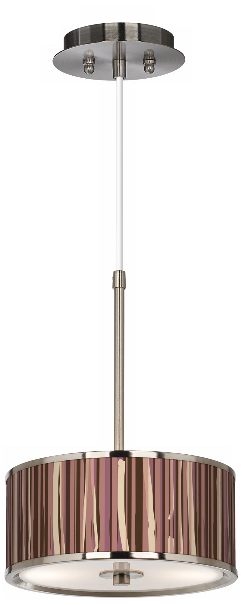 Kalahari Lines Giclee Glow 10 1/4" Wide Pendant Light