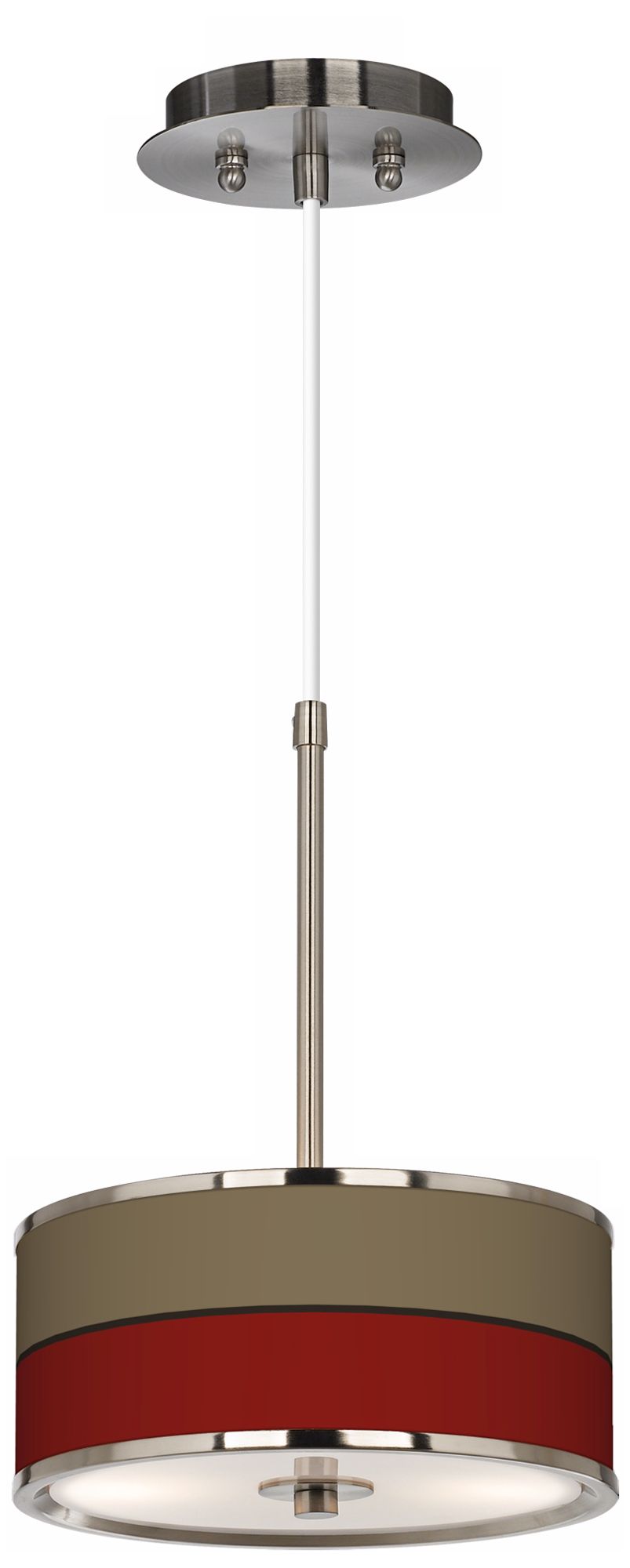 Empire Red Giclee Glow 10 1/4" Wide Pendant Light