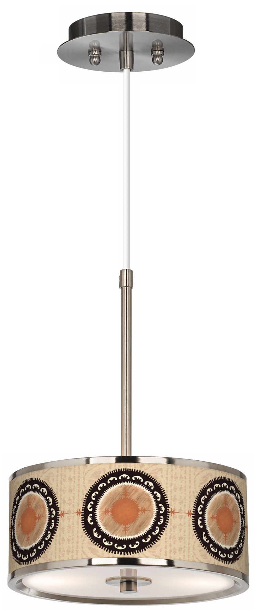 Travelers Compass Giclee Glow 10 1/4" Wide Pendant Light