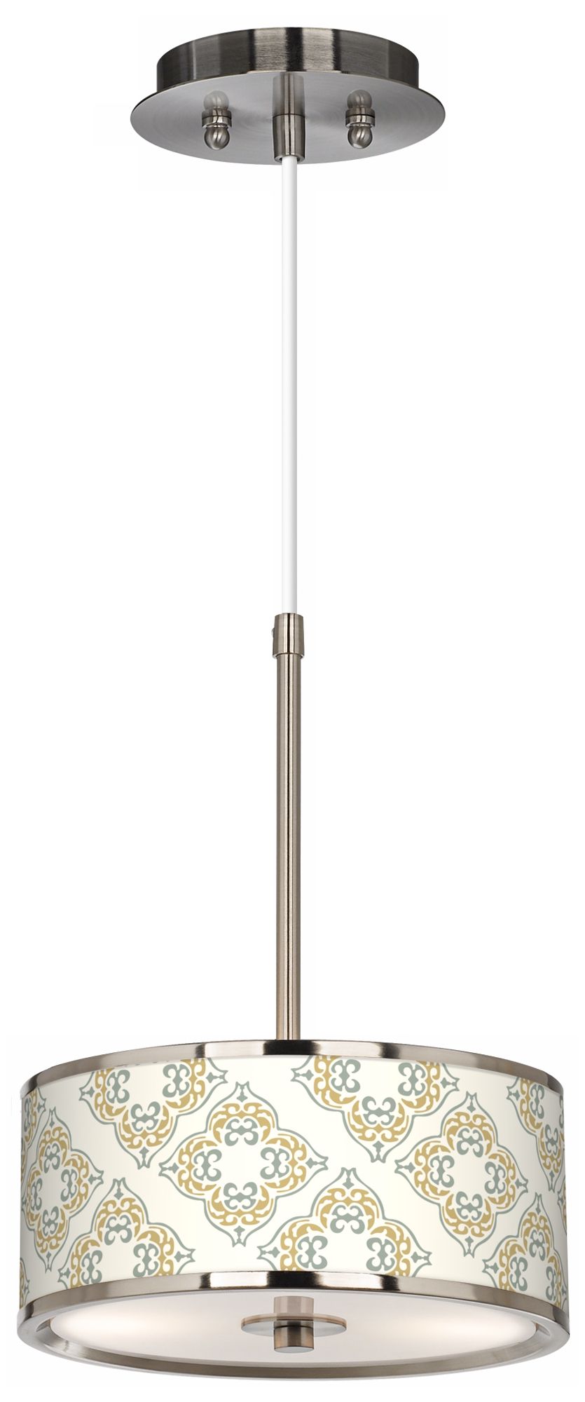 Aster Ivory Giclee Glow 10 1/4" Wide Pendant Light