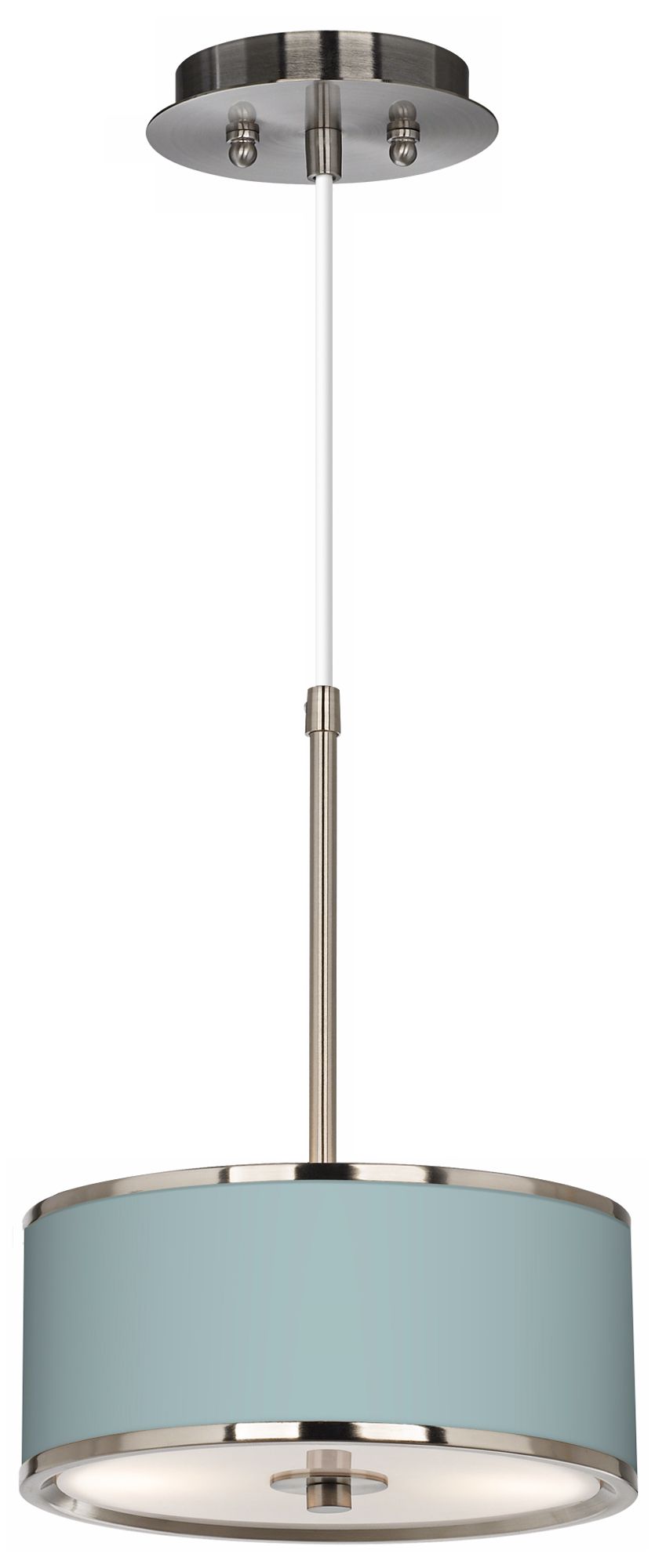 Festoon Aqua Giclee Glow 10 1/4" Wide Pendant Light