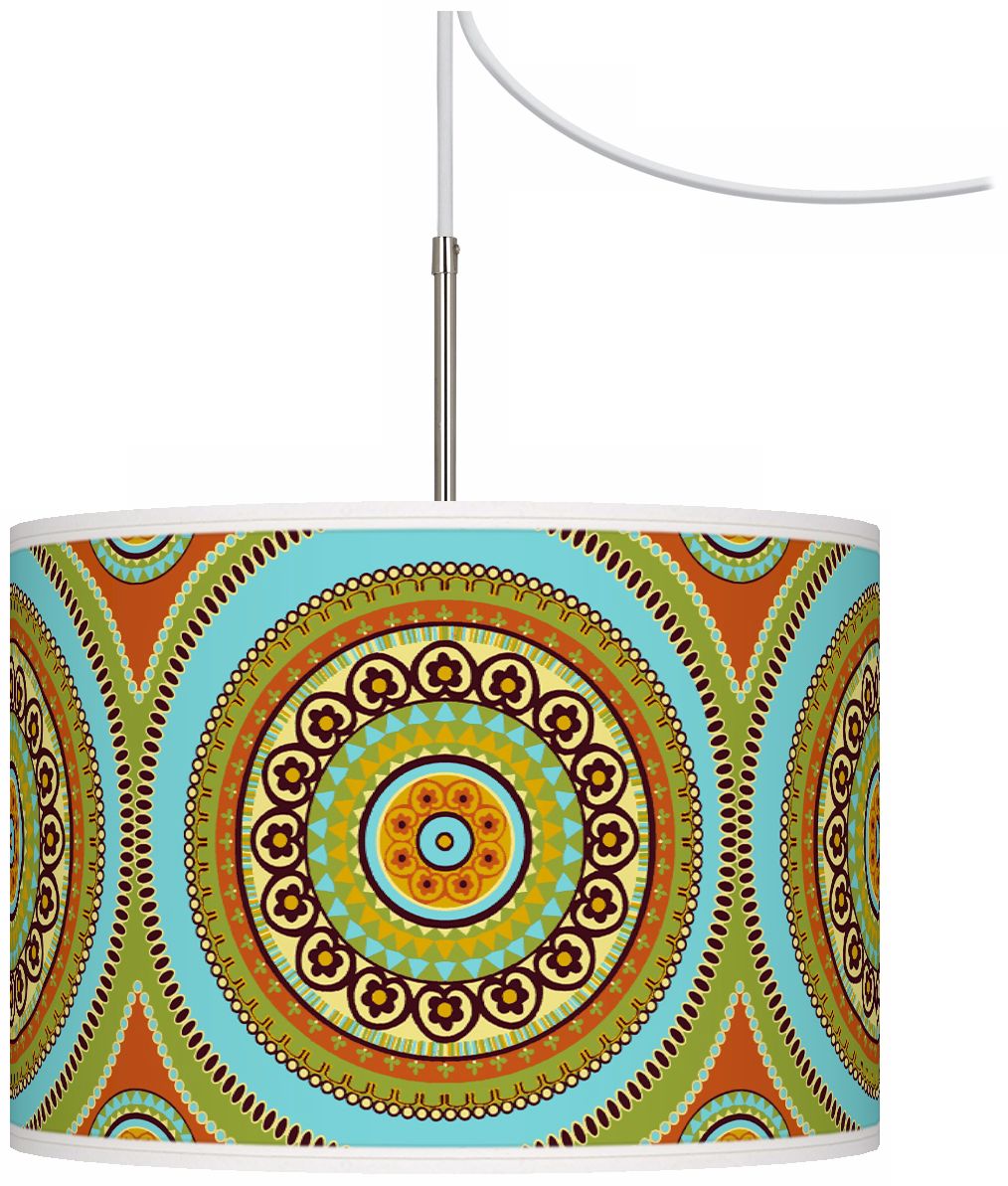 Stacy Garcia Arno Mosaic Daybreak Swag Chandelier