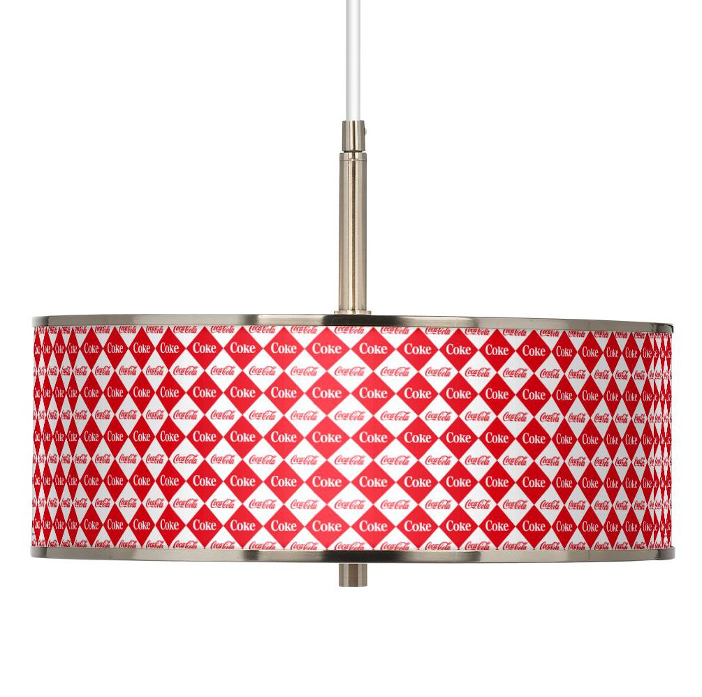 Coca-Cola® Diamond 16" Wide Pendant Light