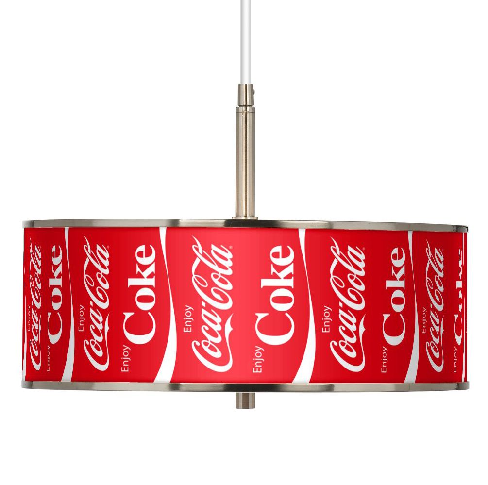 Enjoy Coca-Cola® 16" Wide Pendant Light
