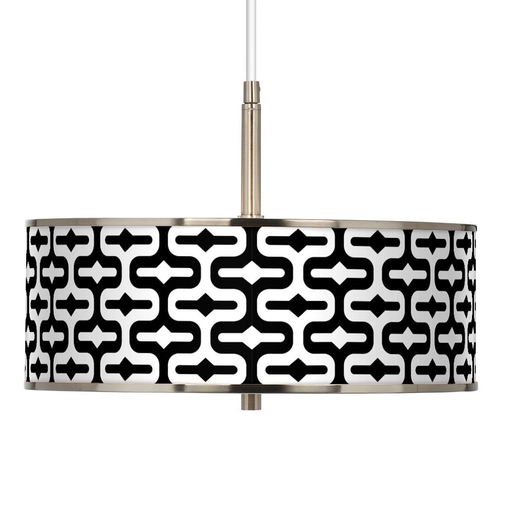 Reflection Giclee Glow 16" Wide Pendant Light