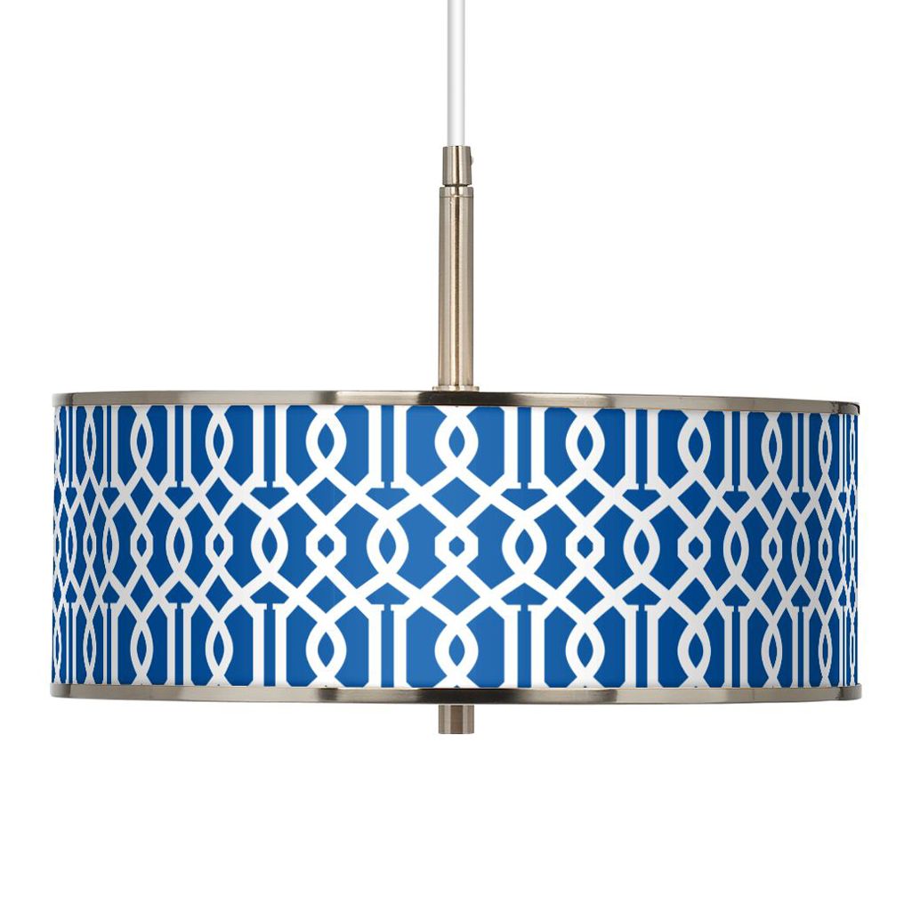 Chain Reaction Giclee Glow 16" Wide Pendant Light
