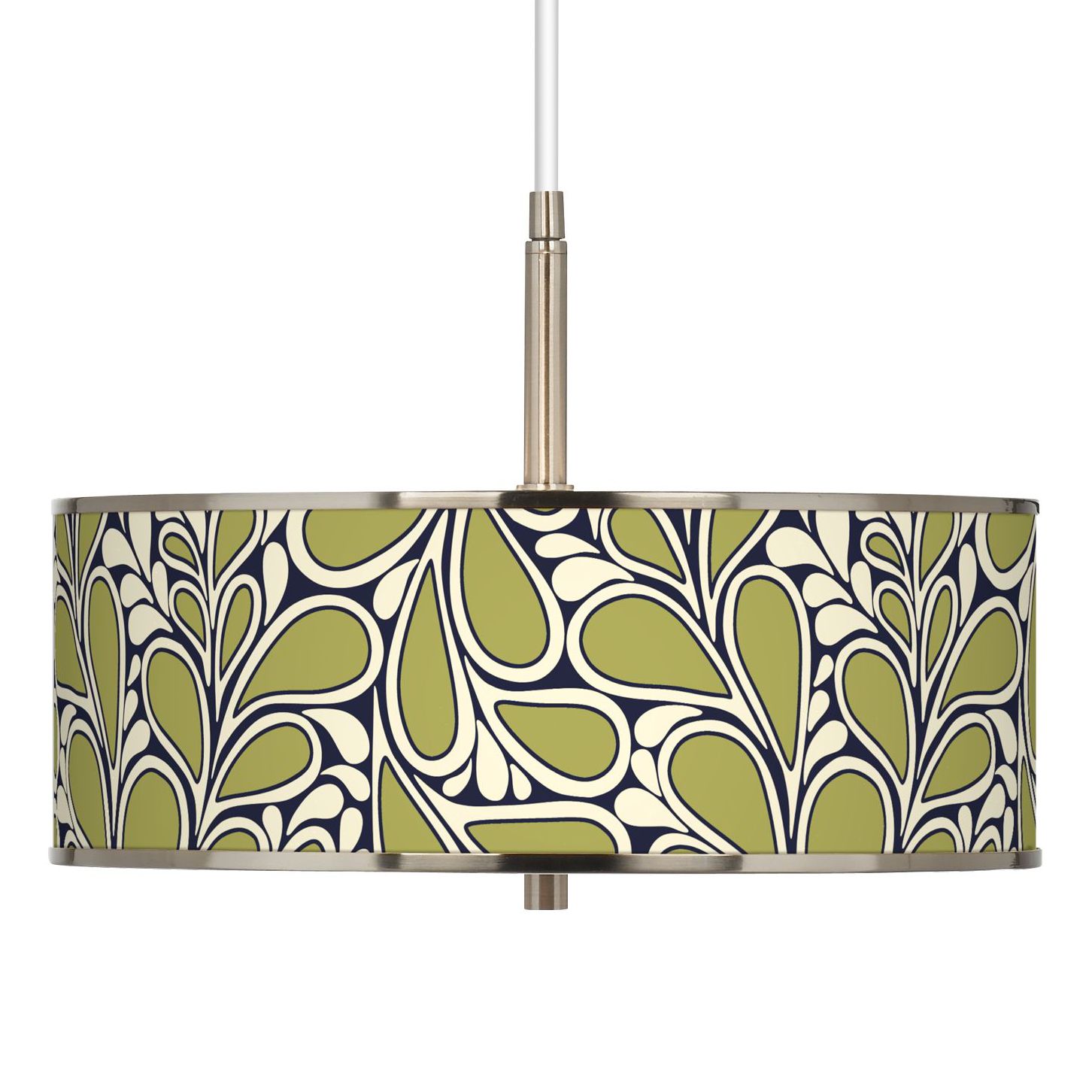 Stacy Garcia Rain Metal Giclee Glow 16" Wide Pendant Light