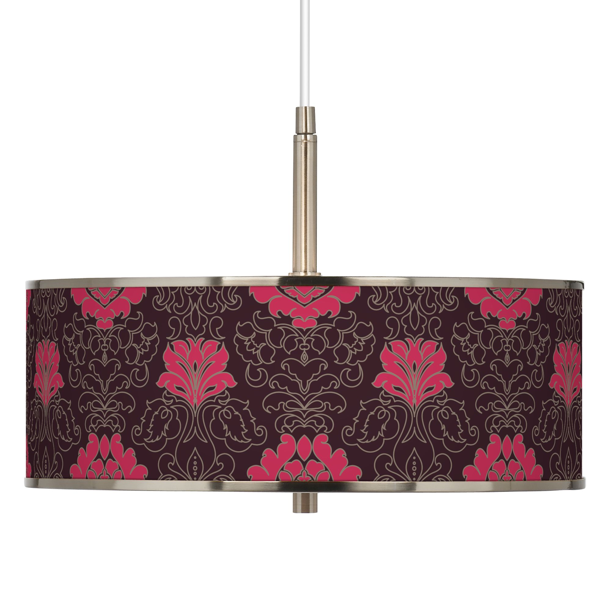 Stacy Garcia Florentia Wild Berry Glow 16" Wide Pendant