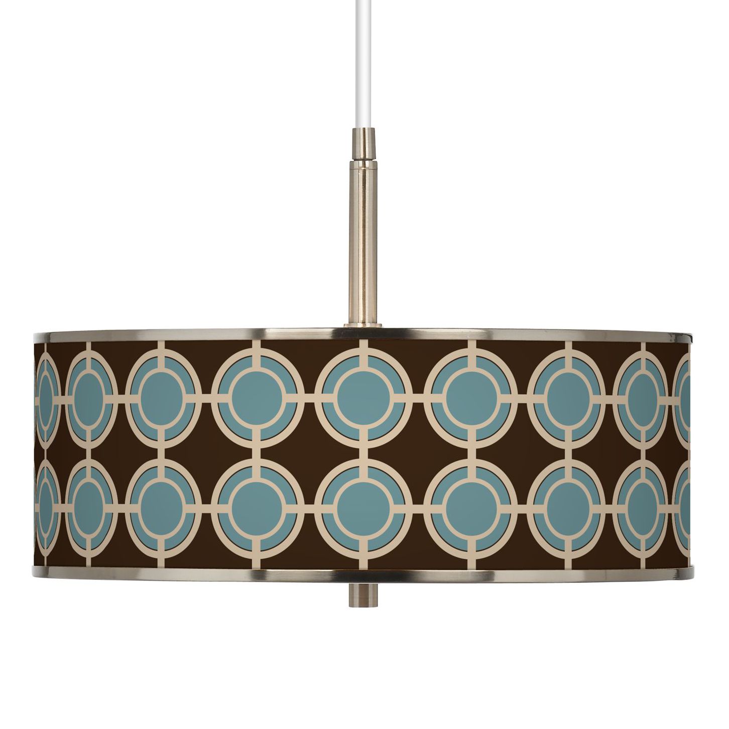 Stacy Garcia Porthole Giclee Glow 16" Wide Pendant Light