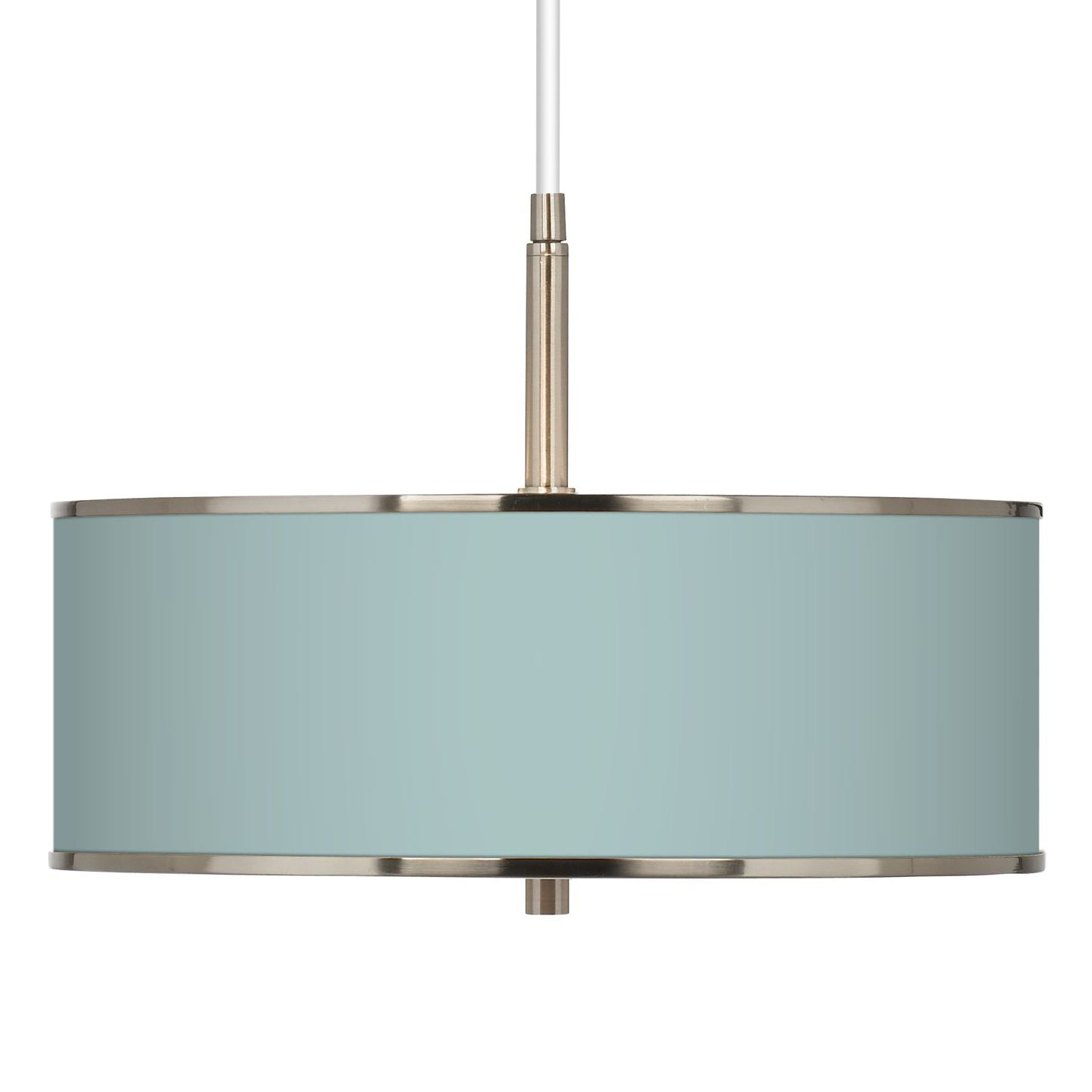Festoon Aqua Giclee Glow 16" Wide Pendant Light