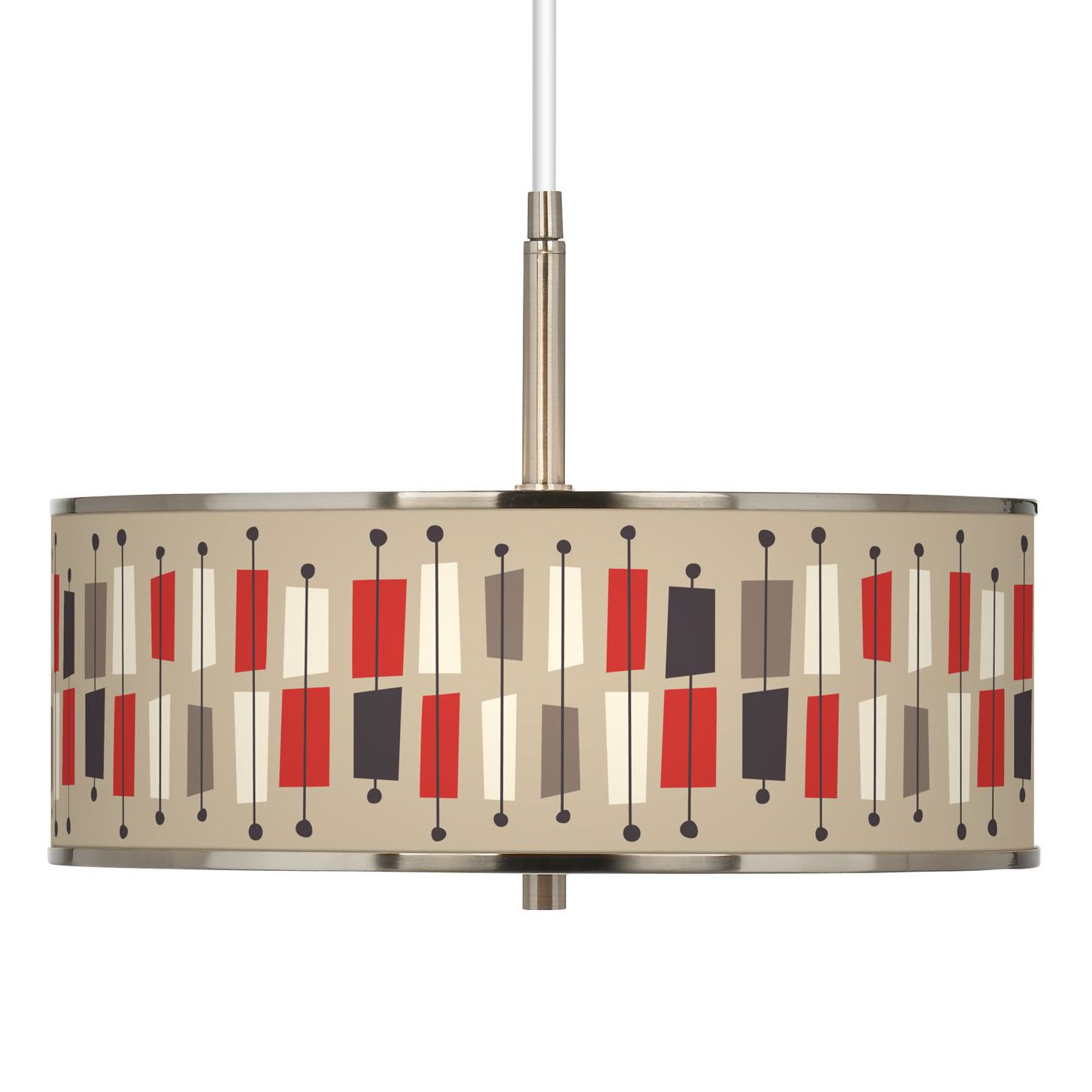 Bounce Giclee Glow 16" Wide Pendant Light