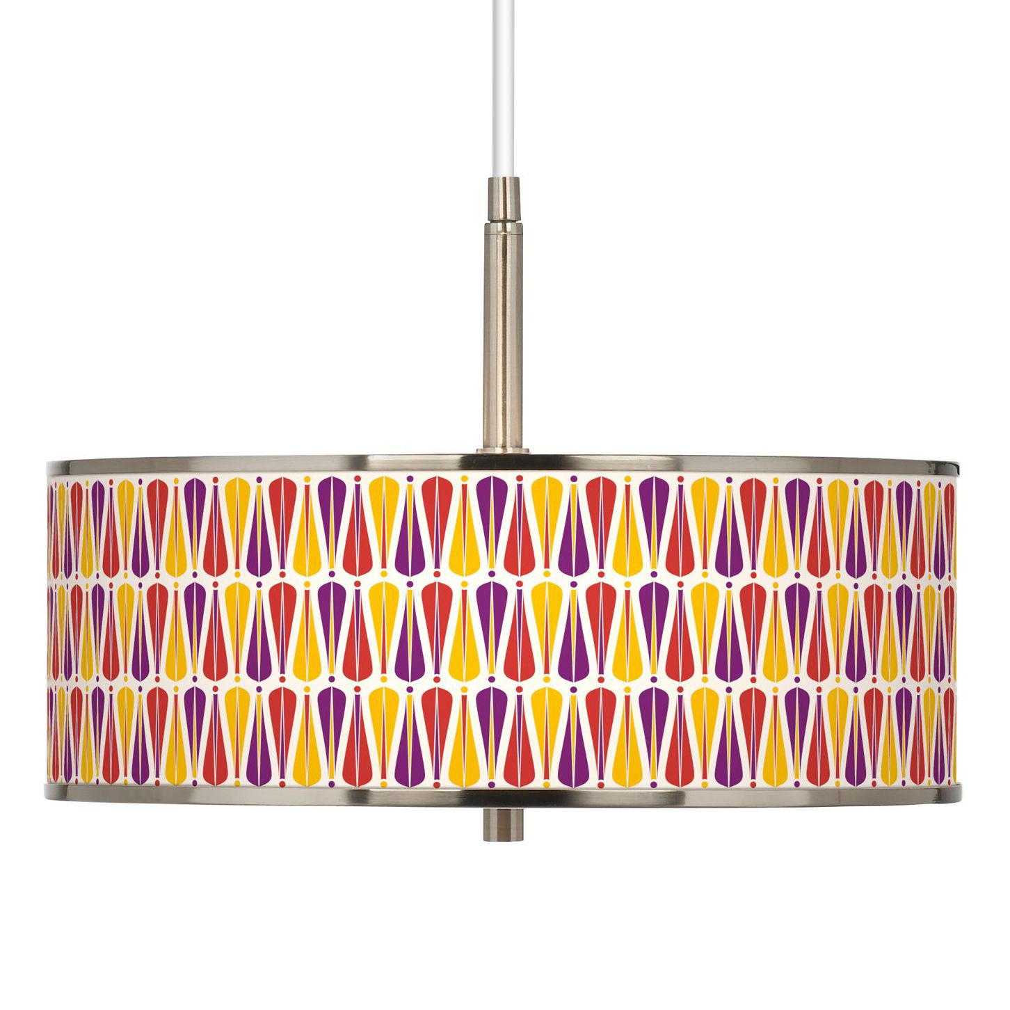 Hinder Giclee Glow 16" Wide Pendant Light