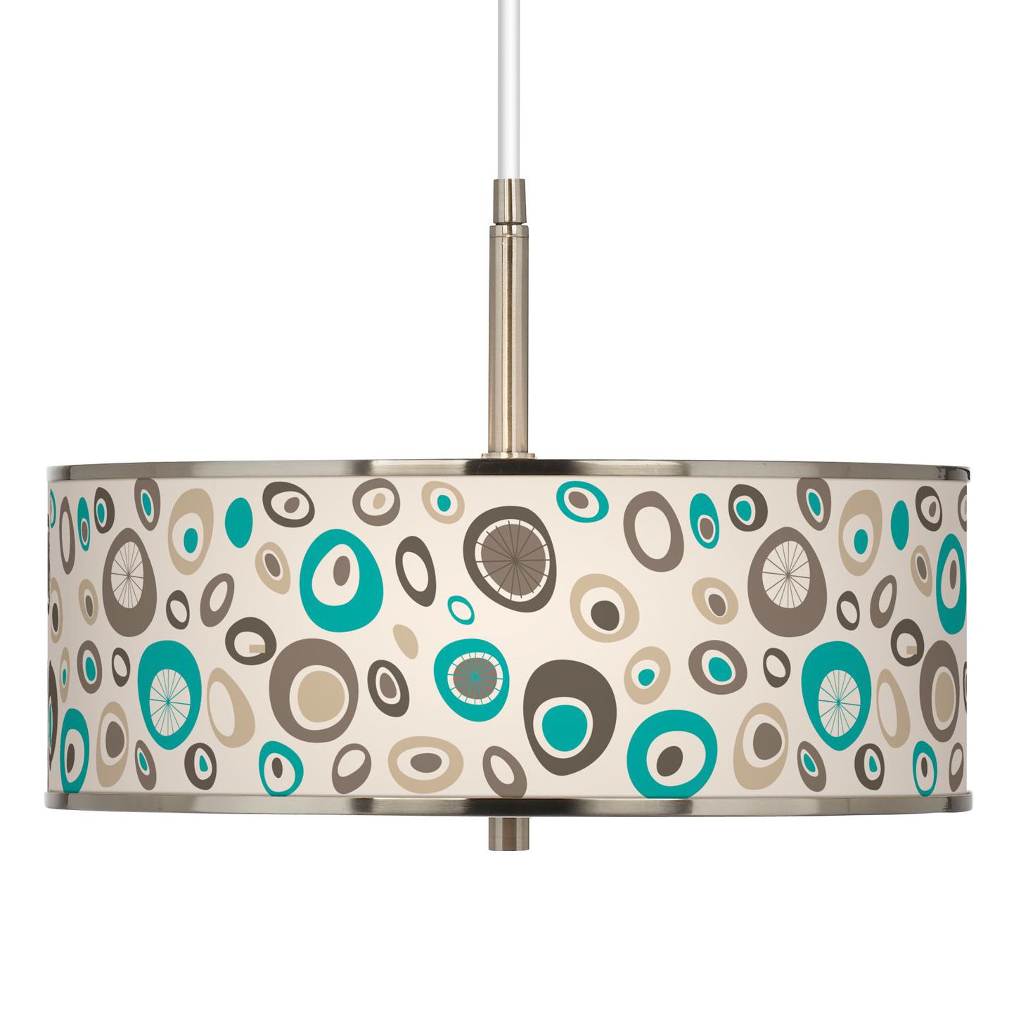 Stammer Giclee Glow 16" Wide Pendant Light