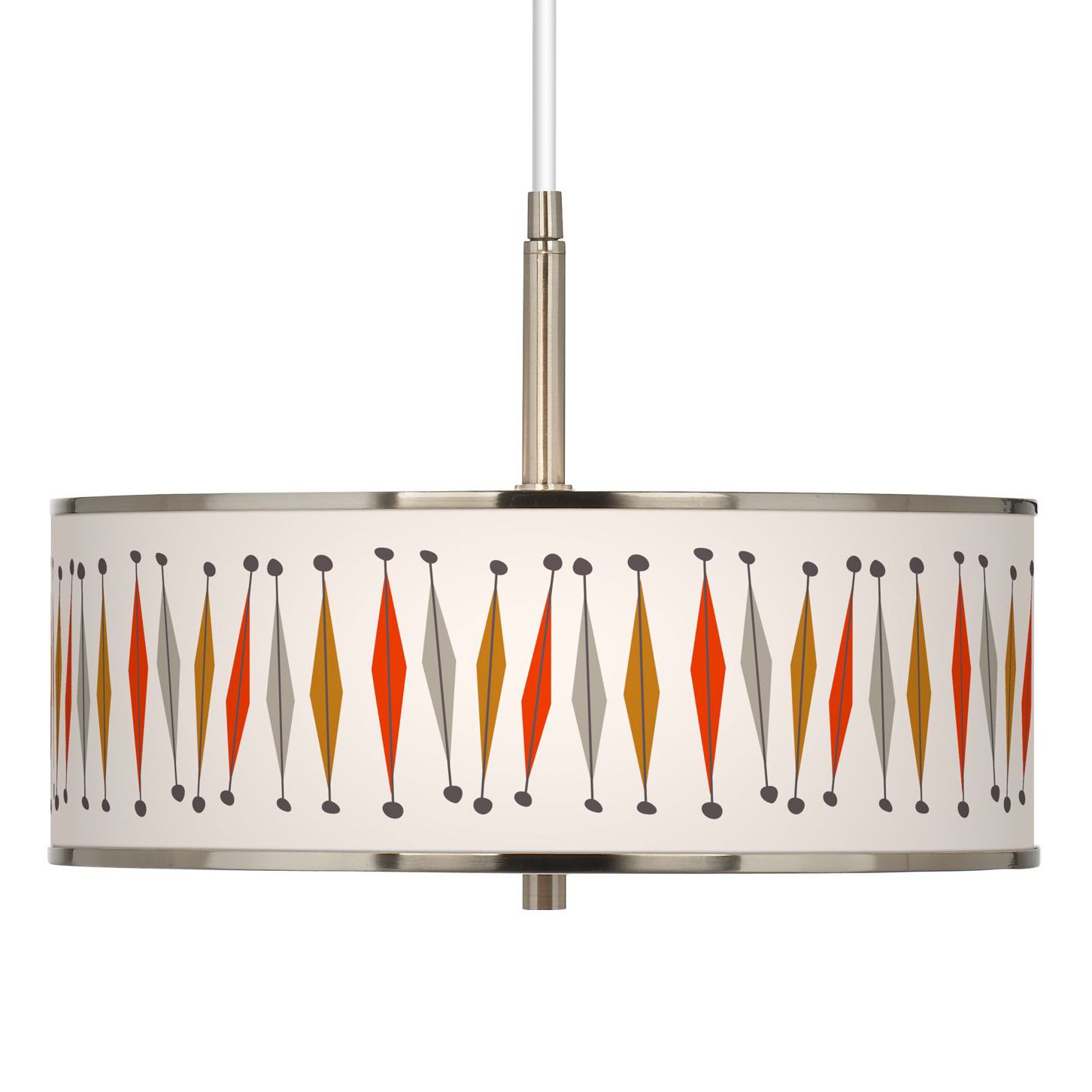 Tremble Giclee Glow 16" Wide Pendant Light