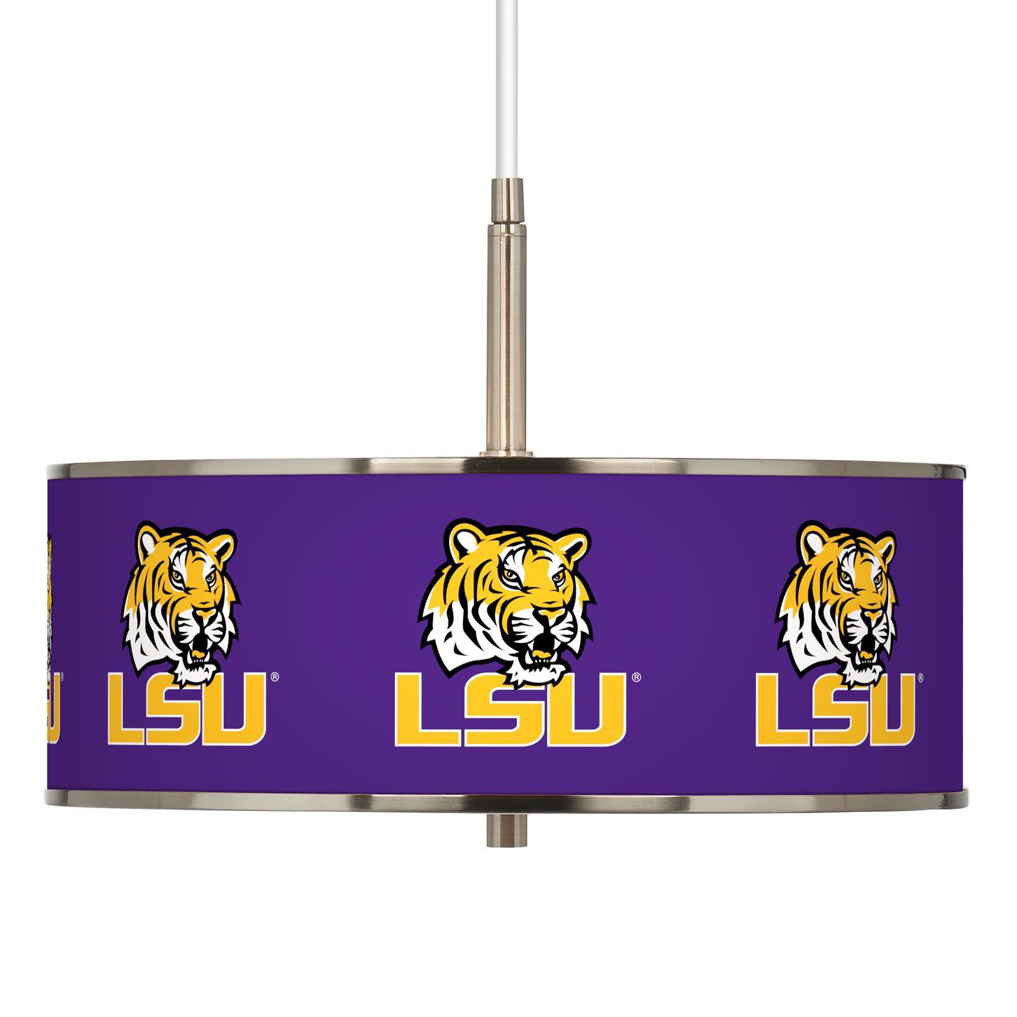Louisiana State University 16" Wide Pendant Light