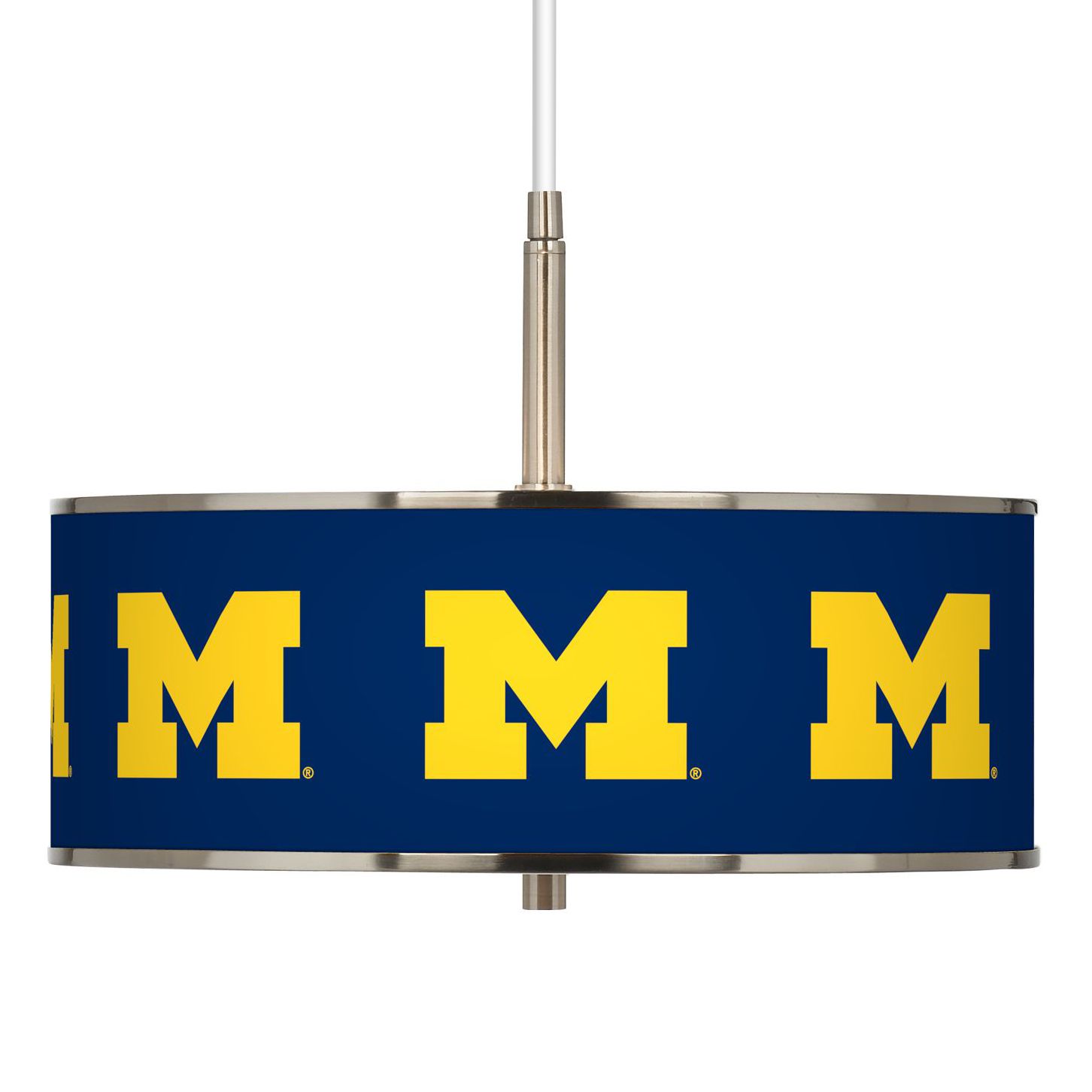 The University of Michigan 16" Wide Pendant Light