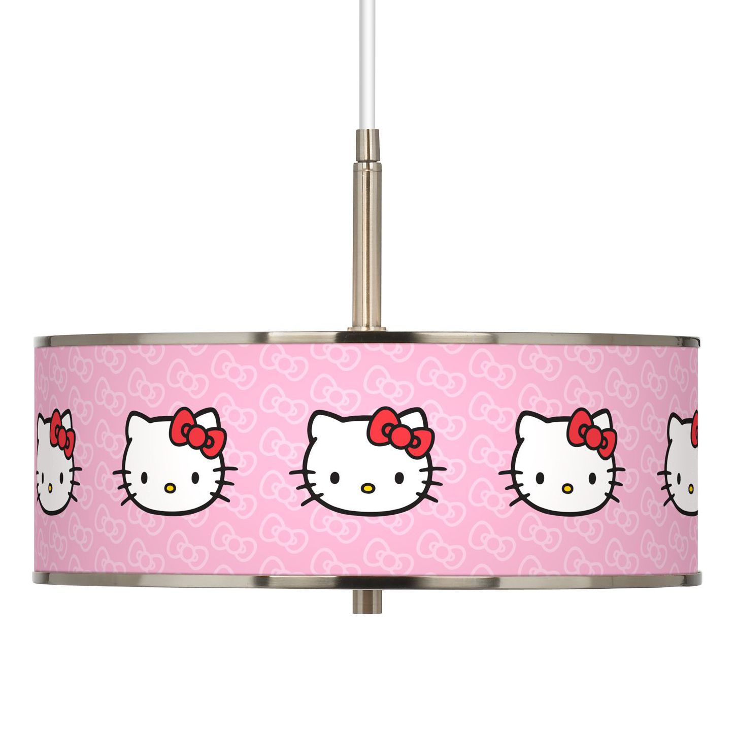 Hello Kitty Classic Giclee Glow 16" Wide Pendant Light
